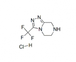 济南3-(三氟甲基)-5,6,7,8-四氢-[1,2,4]三唑并[4,3-a]吡嗪盐酸盐