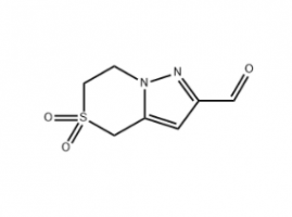 济南6,7-二氢-4h-吡唑并[5,1-c][1,4]噻嗪-2-甲醛 二氧化物